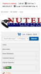 Mobile Screenshot of nuteldistributors.com